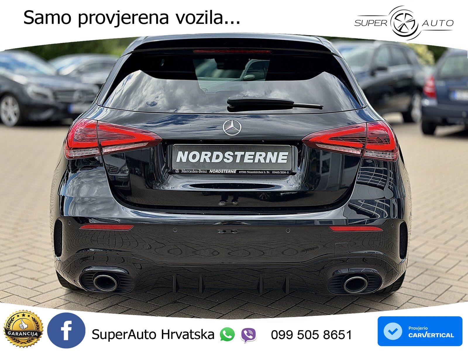 Mercedes-Benz AMG A 35 4MATIC AMG SPEEDSHIFT DCT LED+GR SJED+ACC