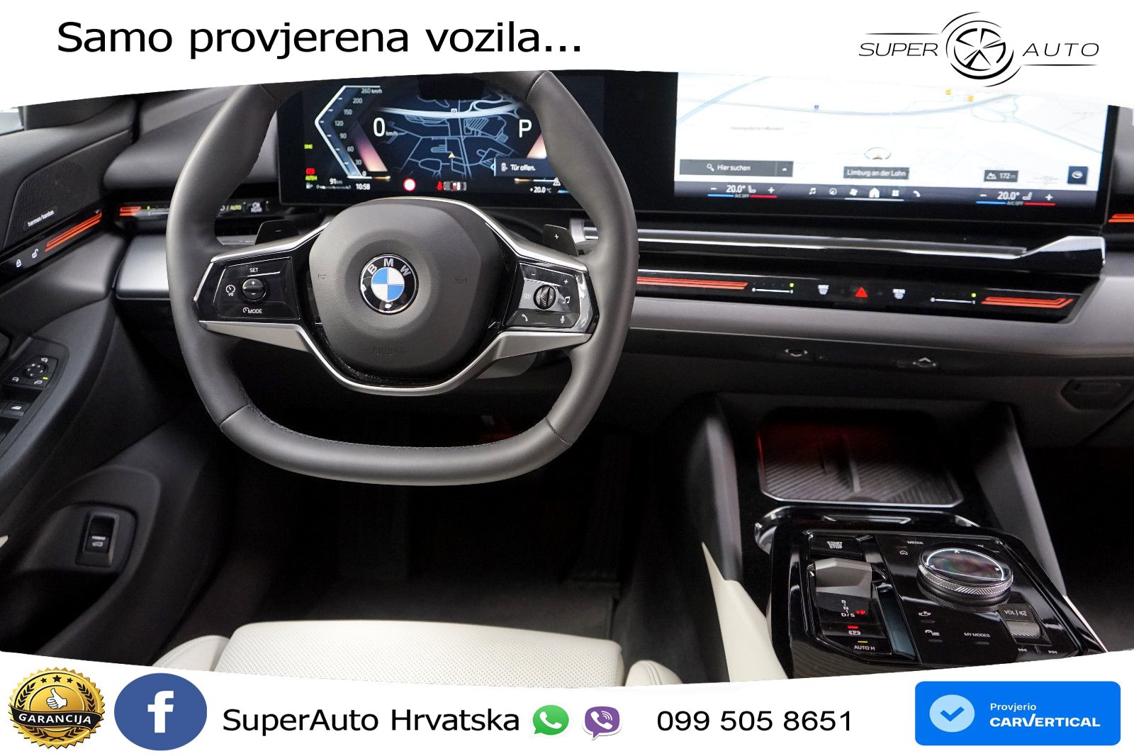 BMW 520i (208 KS) Steptronic LED+GR SJED+ACC