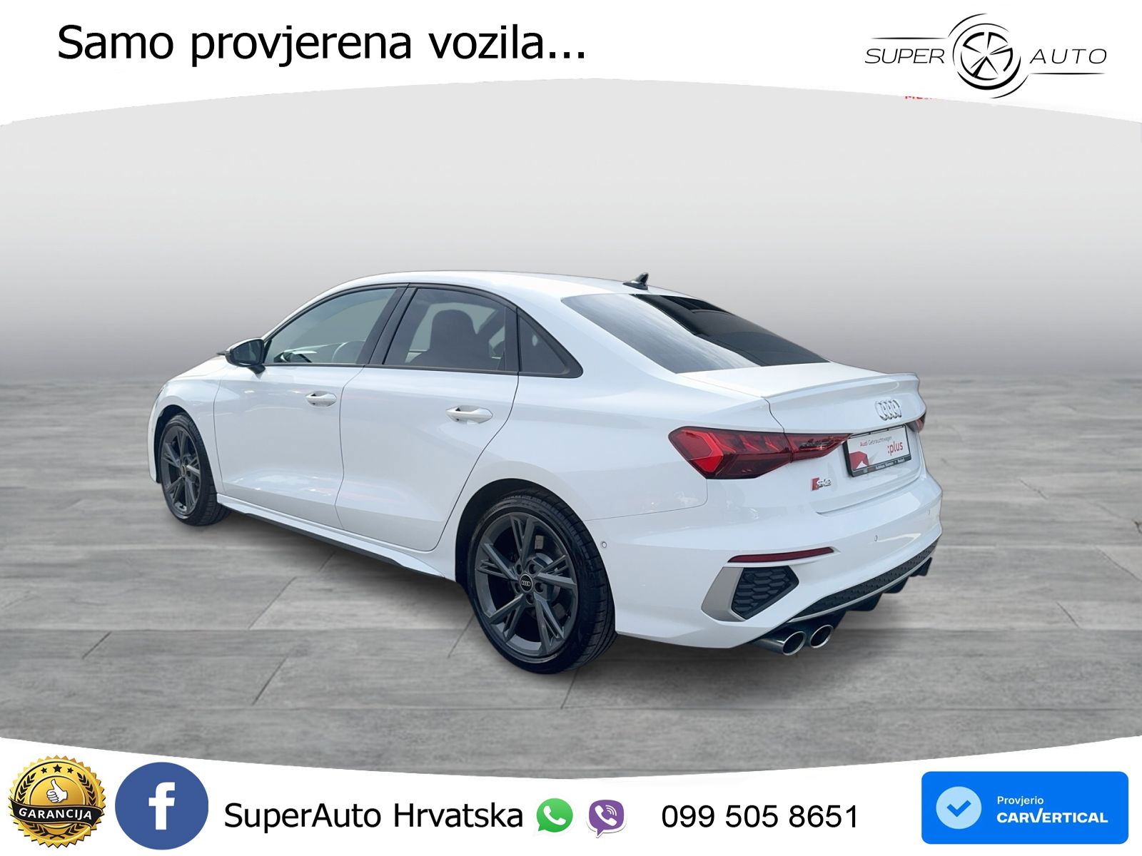 Audi S3 Limuzina 2.0 TFSI (310 KS) quattro S tronic