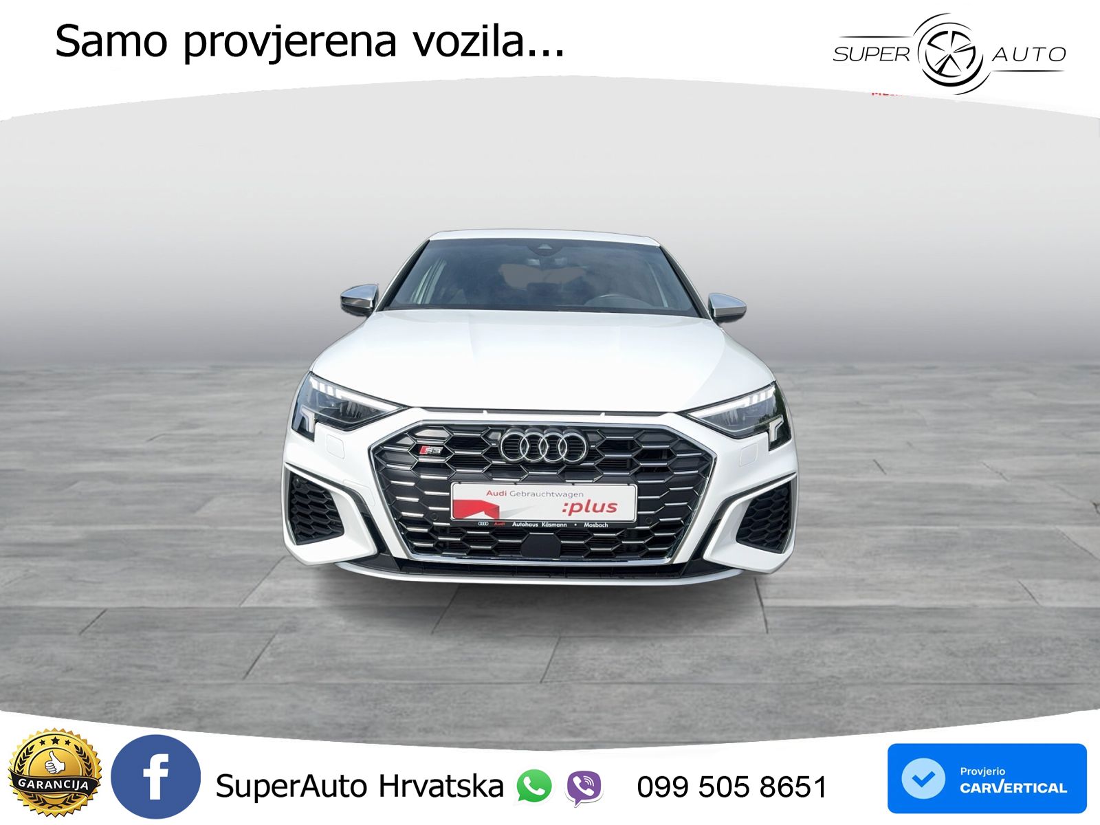 Audi S3 Limuzina 2.0 TFSI (310 KS) quattro S tronic