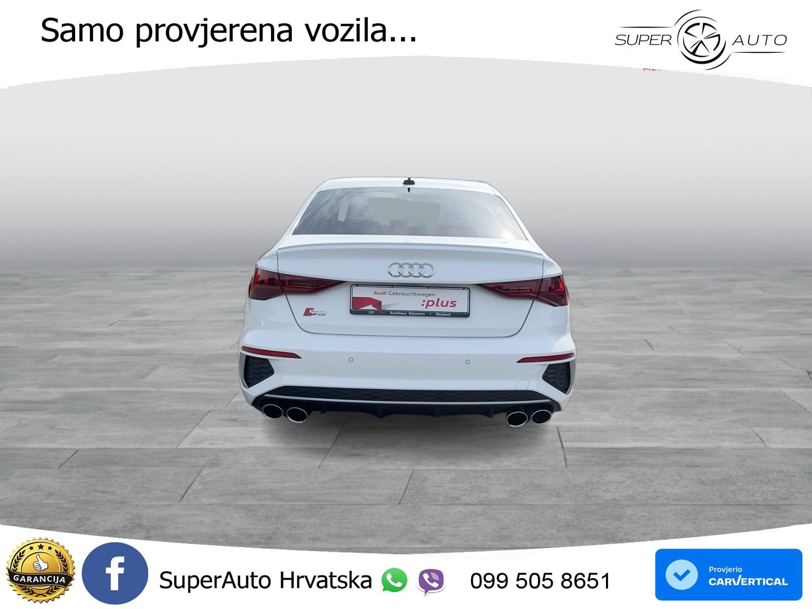 Audi S3 Limuzina 2.0 TFSI (310 KS) quattro S tronic