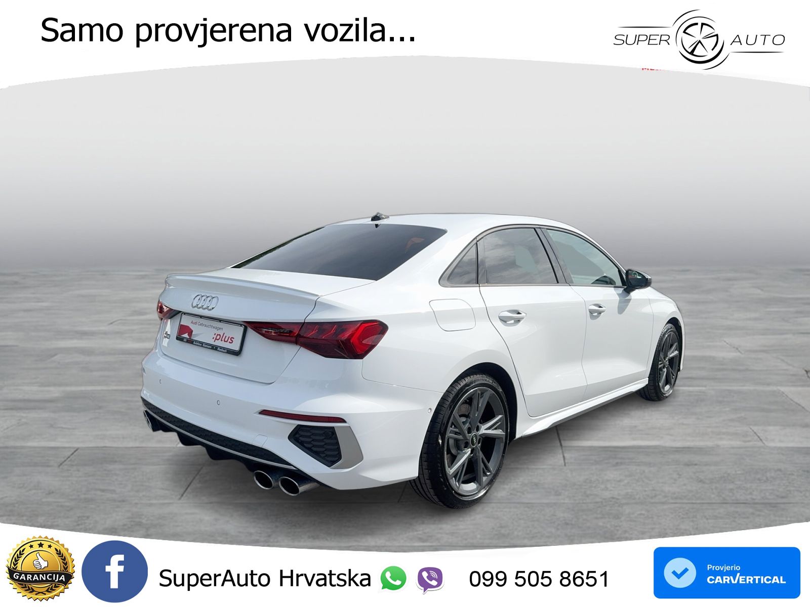 Audi S3 Limuzina 2.0 TFSI (310 KS) quattro S tronic