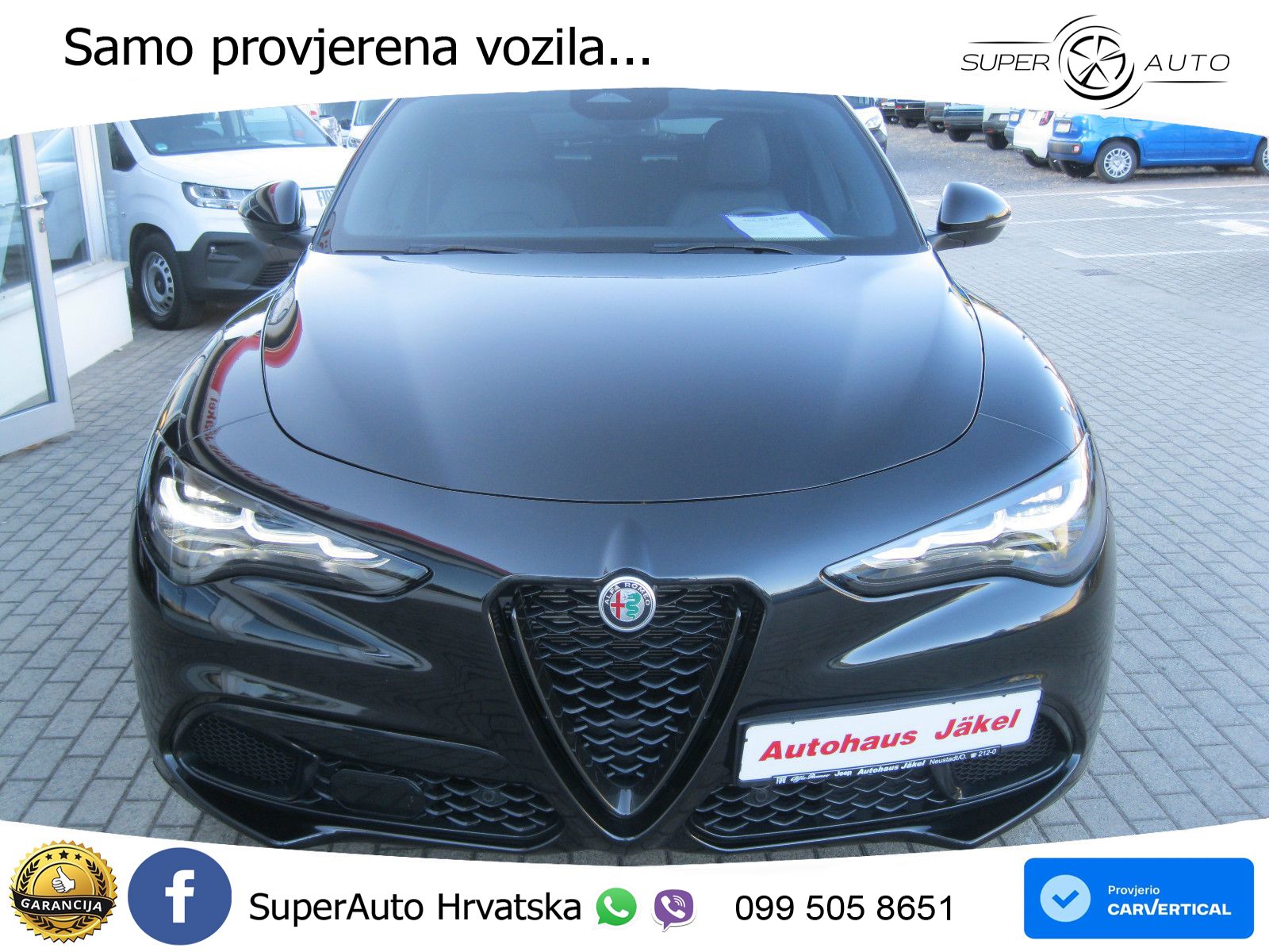 Alfa Romeo Stelvio 2.2 MultiJet II (210 KS) Q4 Automatic LED+GR SJED+ACC