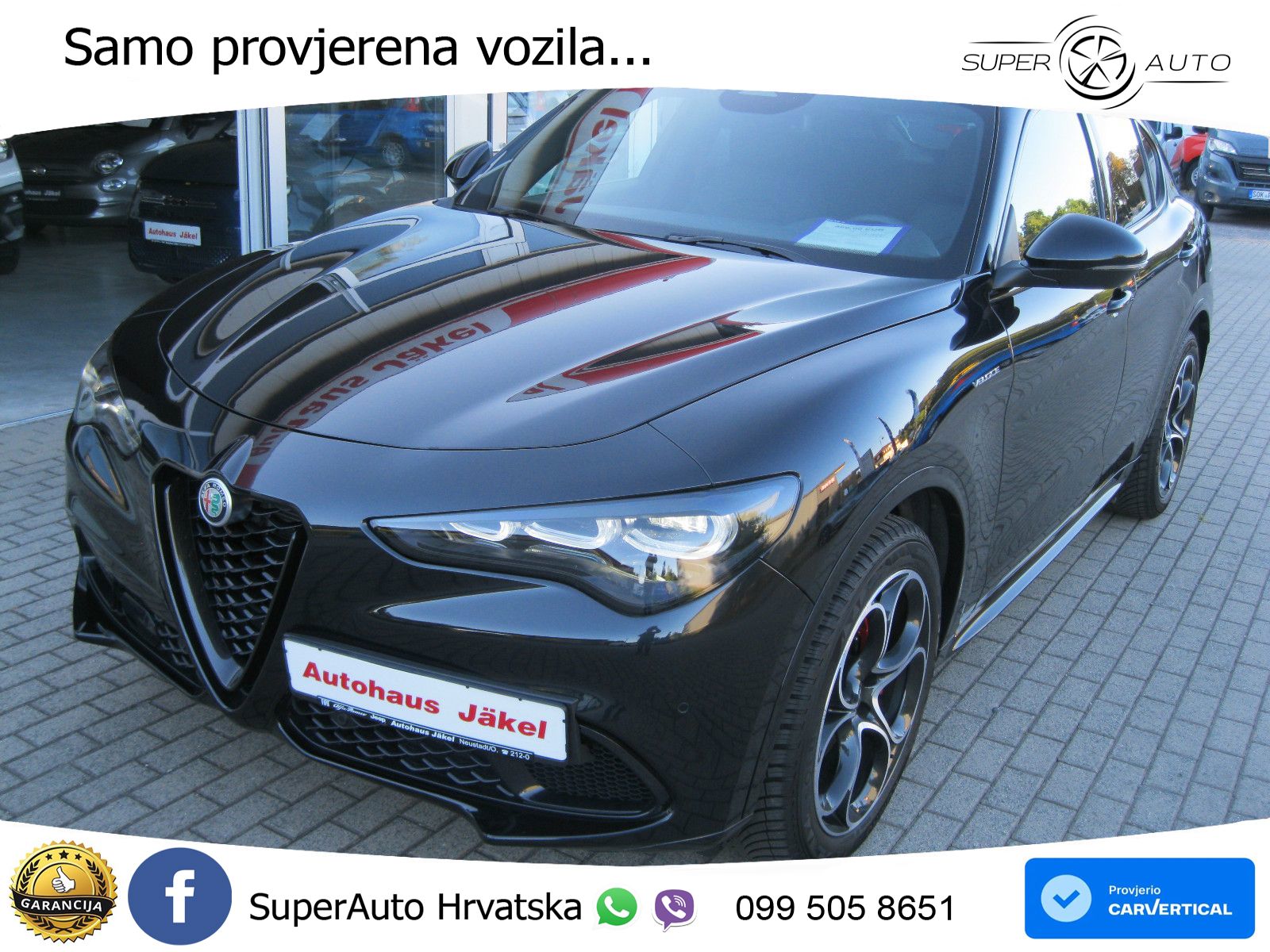 Alfa Romeo Stelvio 2.2 MultiJet II (210 KS) Q4 Automatic LED+GR SJED+ACC