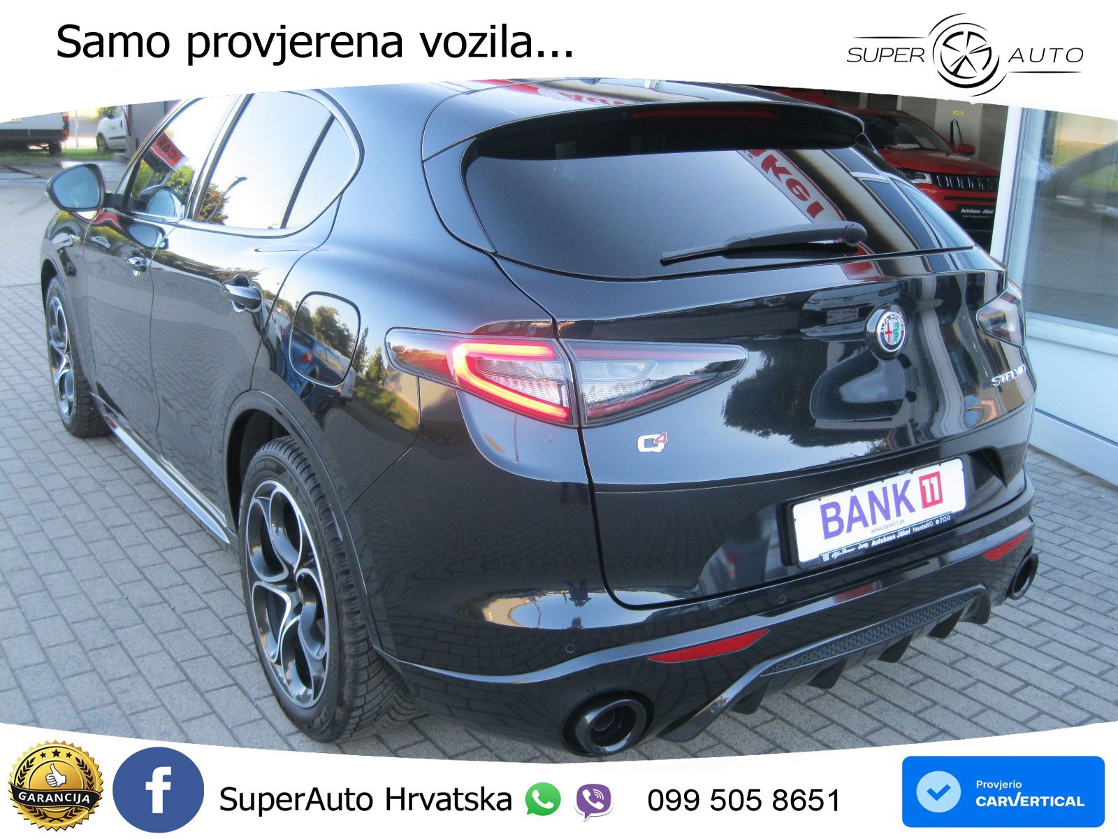 Alfa Romeo Stelvio 2.2 MultiJet II (210 KS) Q4 Automatic LED+GR SJED+ACC