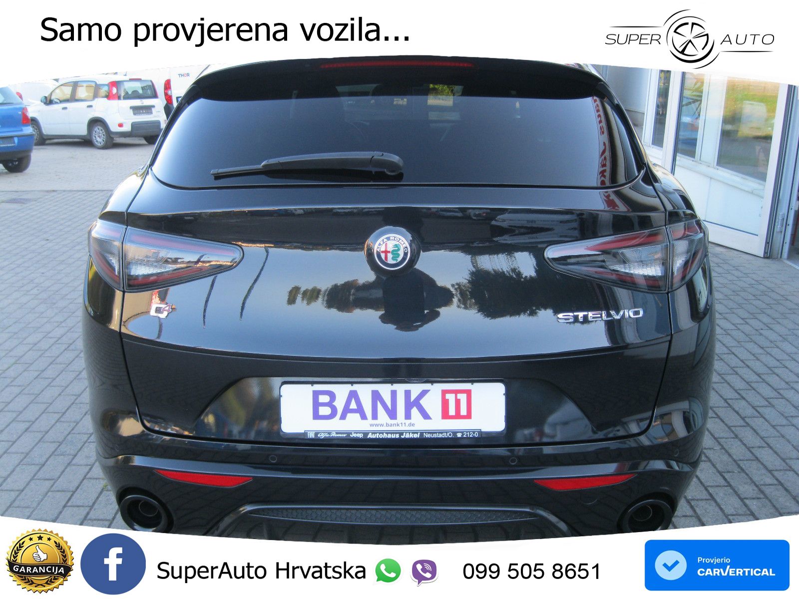 Alfa Romeo Stelvio 2.2 MultiJet II (210 KS) Q4 Automatic LED+GR SJED+ACC