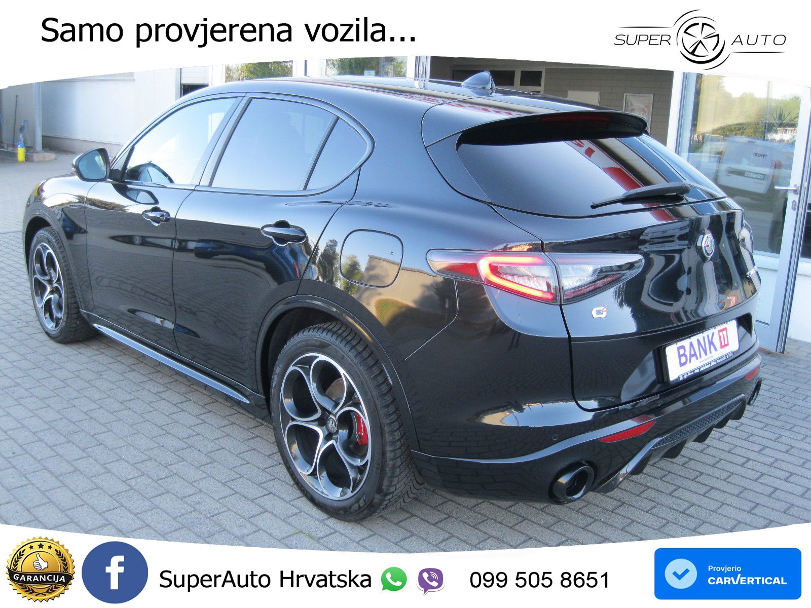 Alfa Romeo Stelvio 2.2 MultiJet II (210 KS) Q4 Automatic LED+GR SJED+ACC