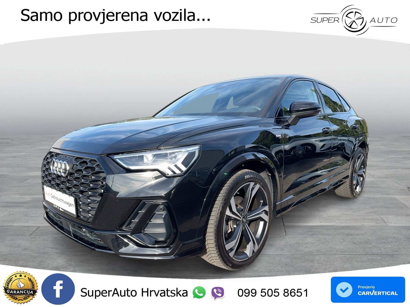 Audi Q3 Sportback 35 TFSI (150 KS) S tronic S line LED+GR SJED+ACC