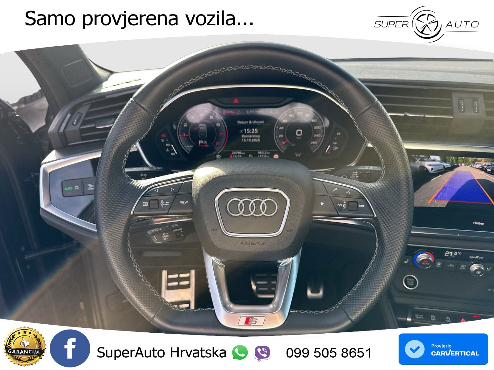 Audi Q3 Sportback 35 TFSI (150 KS) S tronic S line LED+GR SJED+ACC