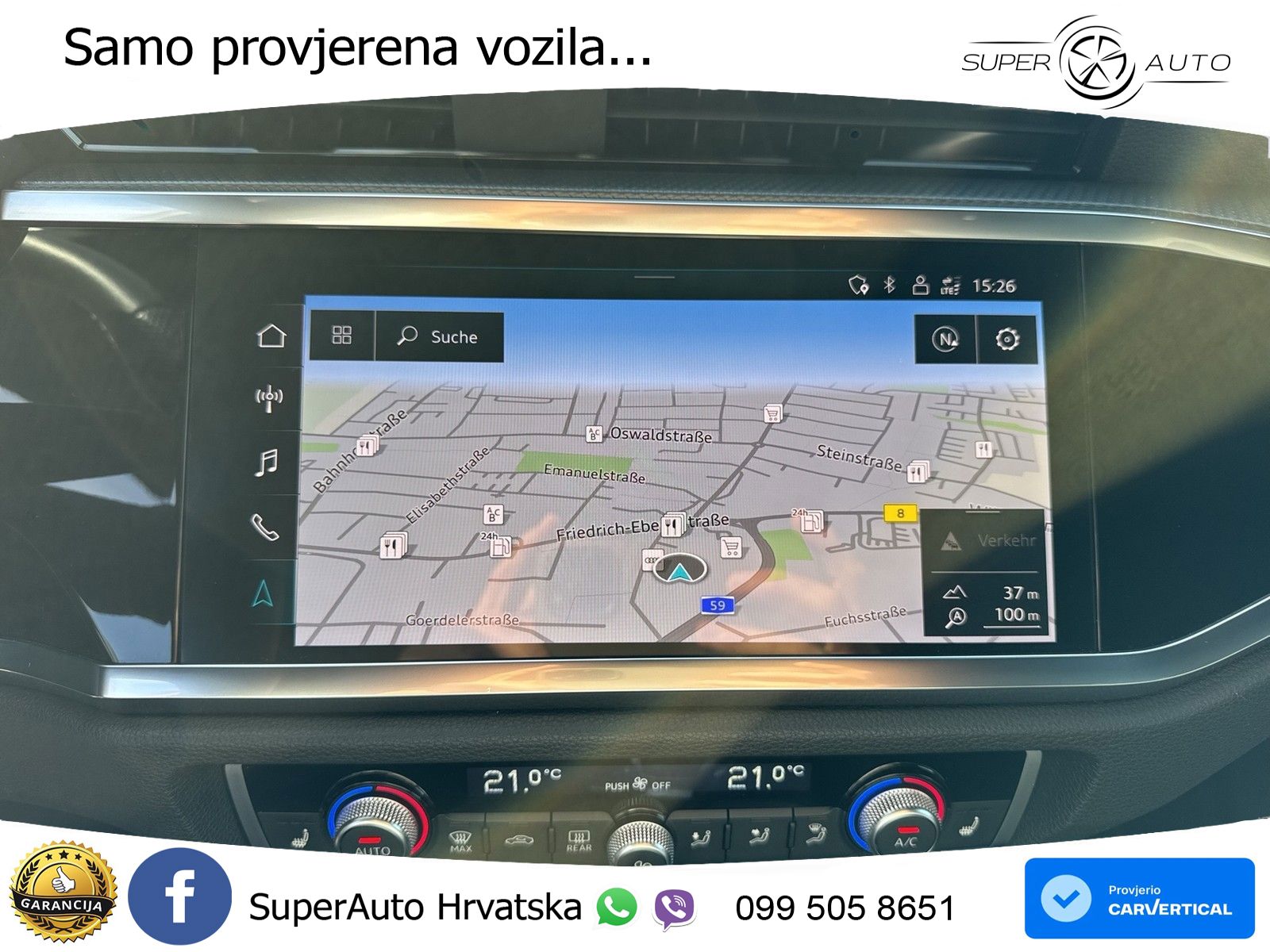 Audi Q3 Sportback 35 TFSI (150 KS) S tronic S line LED+GR SJED+ACC