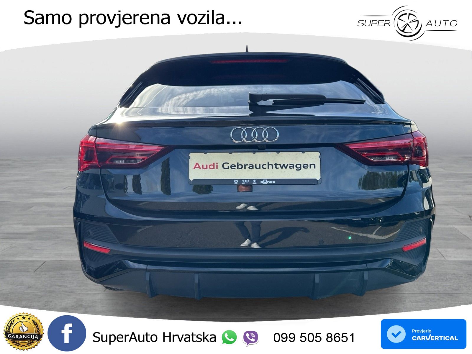 Audi Q3 Sportback 35 TFSI (150 KS) S tronic S line LED+GR SJED+ACC