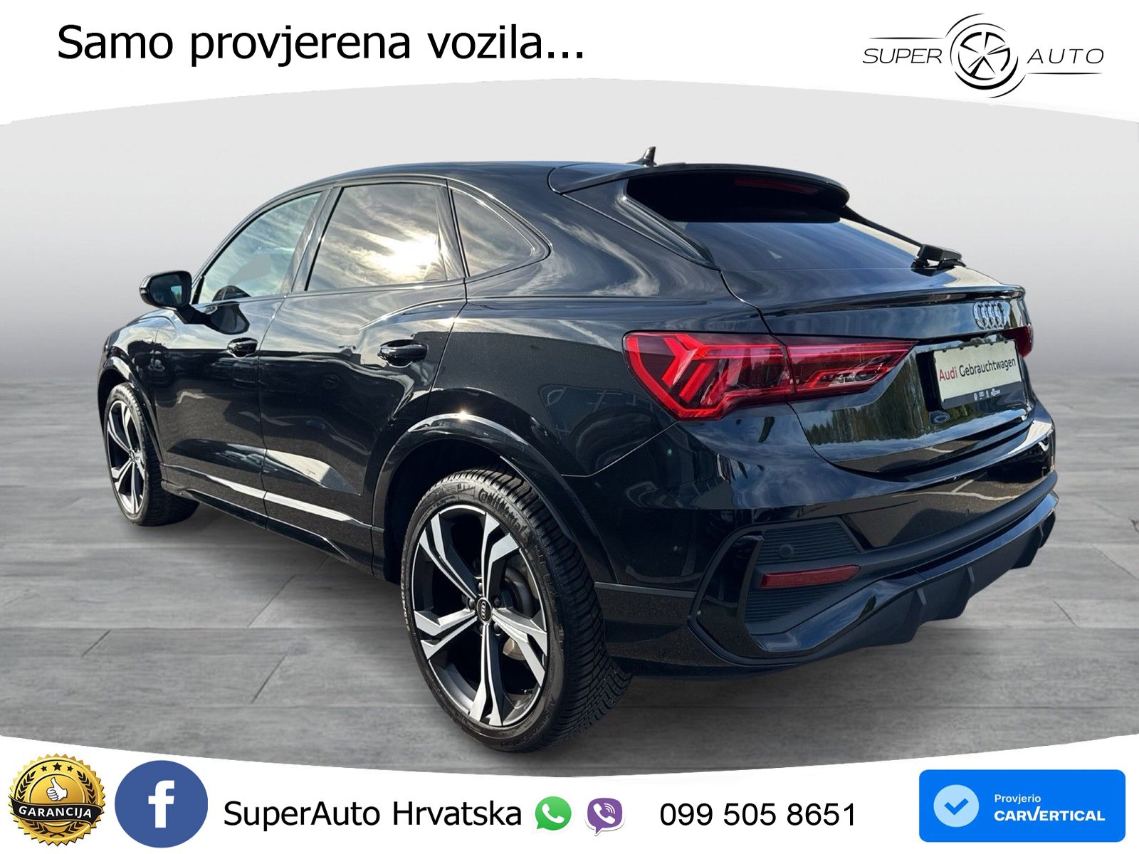 Audi Q3 Sportback 35 TFSI (150 KS) S tronic S line LED+GR SJED+ACC