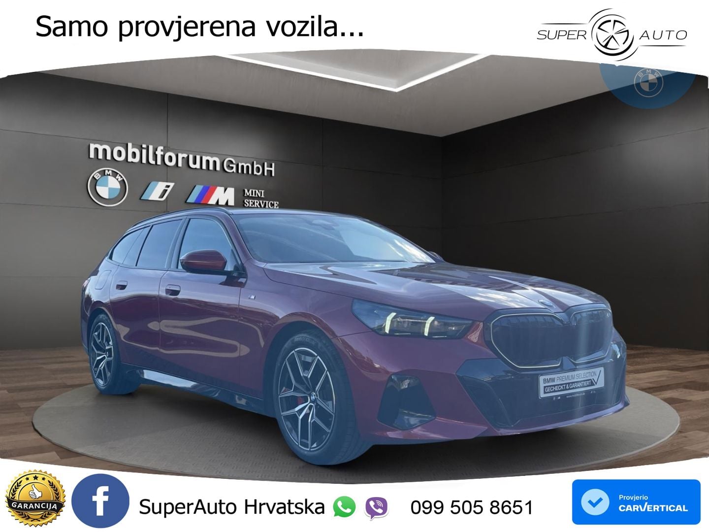 BMW 520d Touring (197 KS) Steptronic M Sport LED+GR SJED+ACC