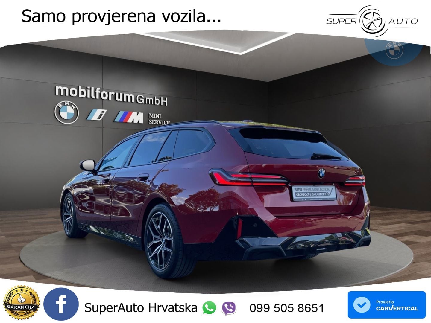 BMW 520d Touring (197 KS) Steptronic M Sport LED+GR SJED+ACC