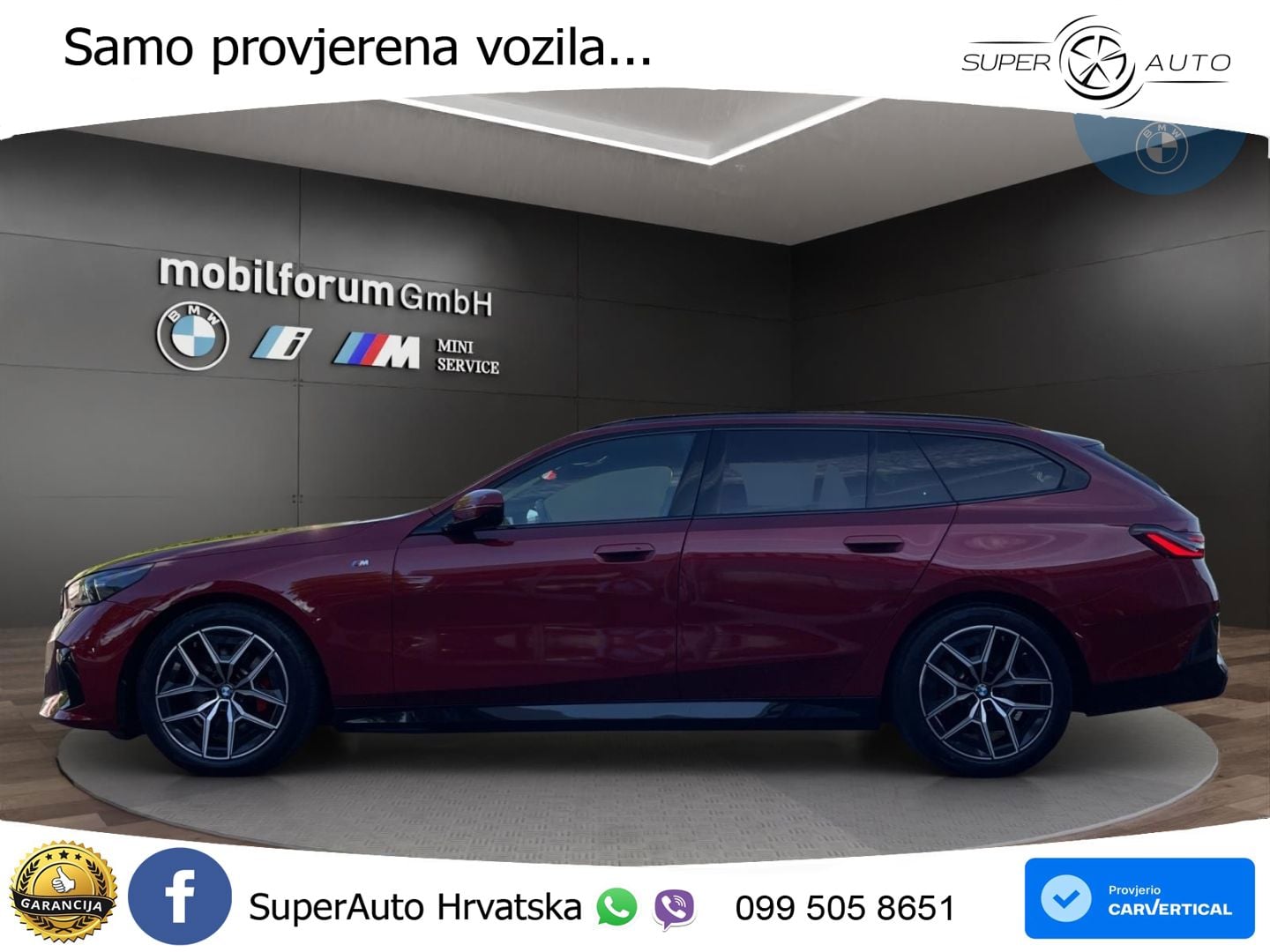 BMW 520d Touring (197 KS) Steptronic M Sport LED+GR SJED+ACC