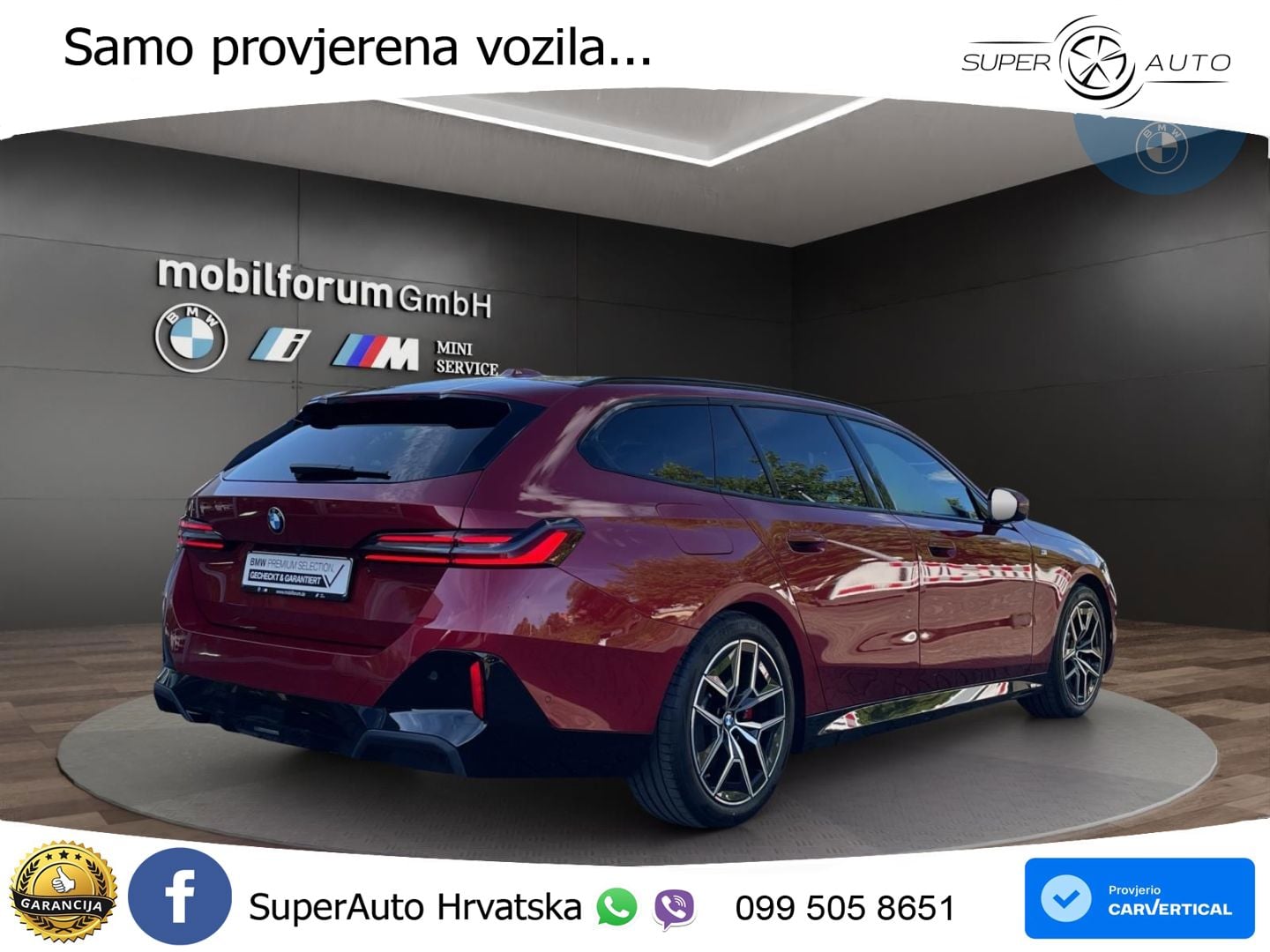 BMW 520d Touring (197 KS) Steptronic M Sport LED+GR SJED+ACC