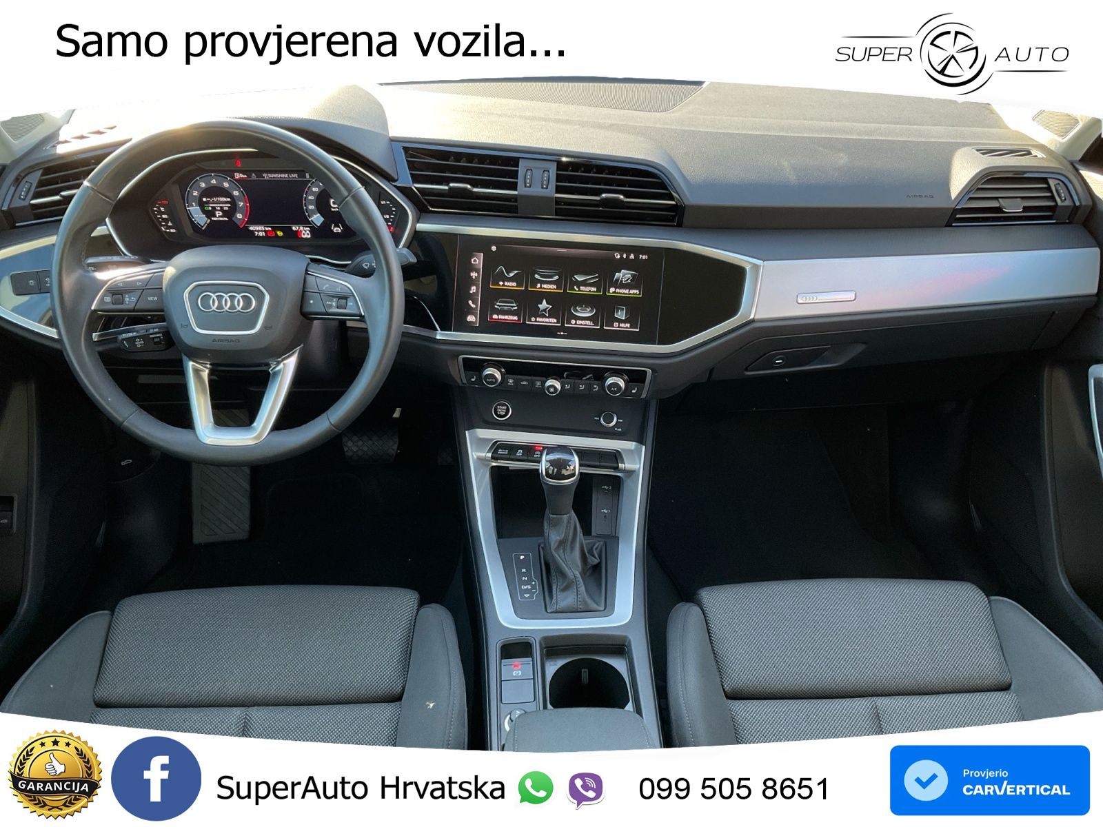 Audi Q3 35 TFSI (150 KS) S tronic advanced LED+GR SJED+ACC