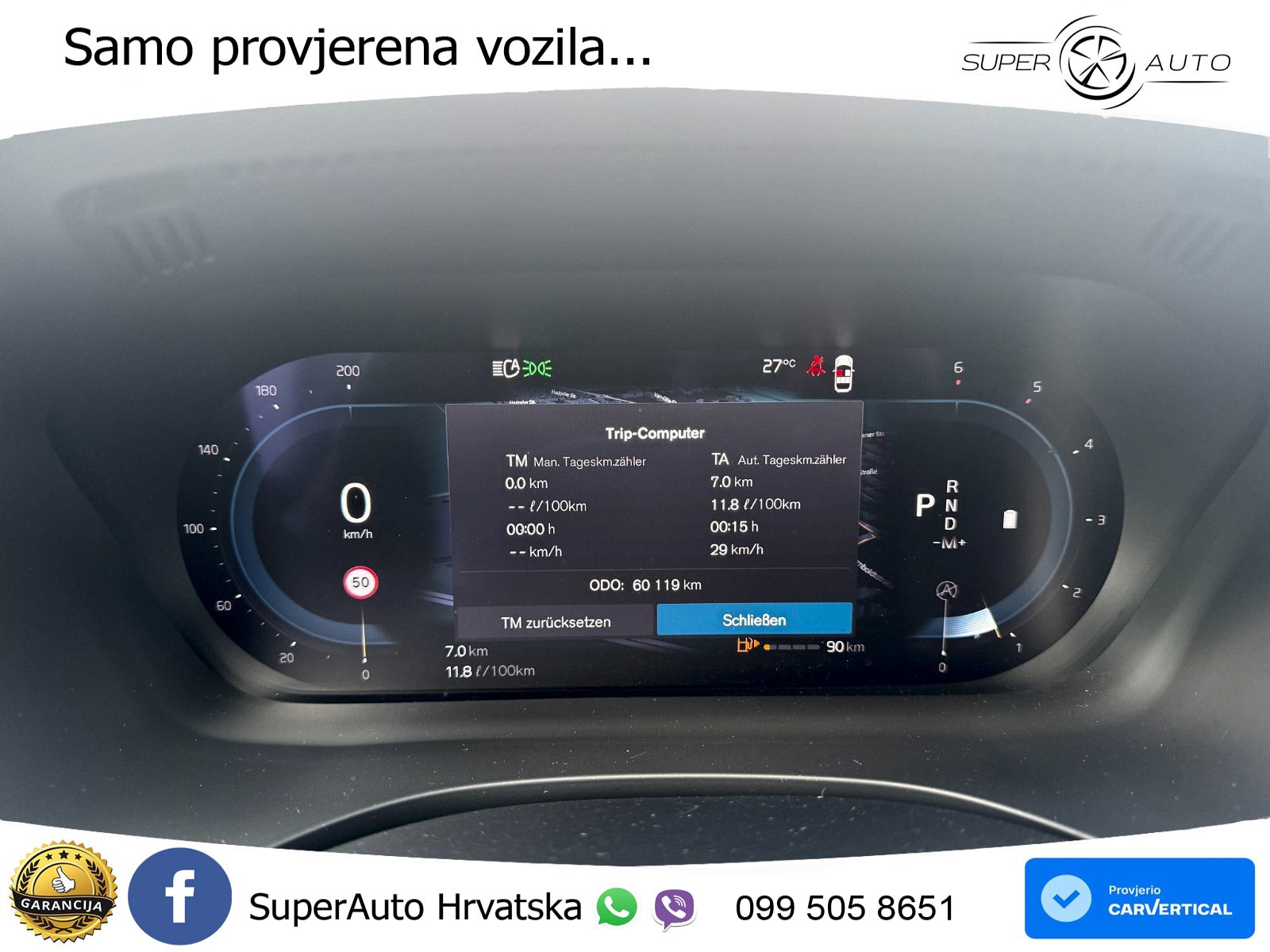 Volvo XC60 B5 Diesel AWD Geartronic LED+GR SJED+ACC