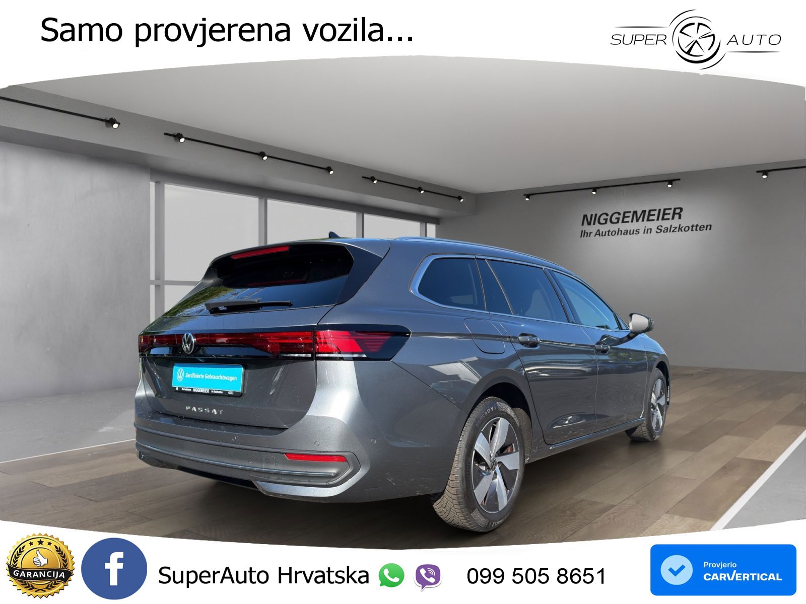 Volkswagen Passat Variant 2.0 TDI (122 KS) DSG Business LED+GR SJED+ACC