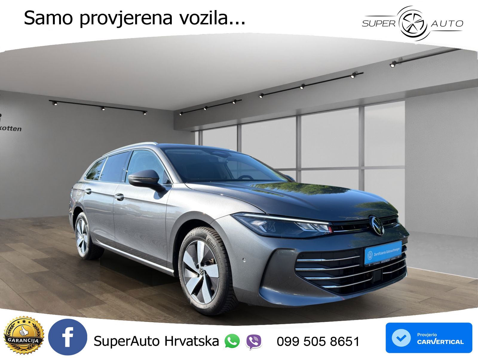 Volkswagen Passat Variant 2.0 TDI (122 KS) DSG Business LED+GR SJED+ACC