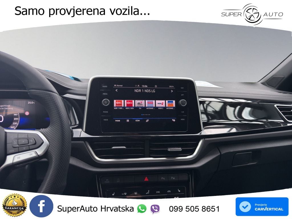 Volkswagen T-Roc I 2.0 TDI (150 KS) DSG MATRIX+GR SJED+KAM
