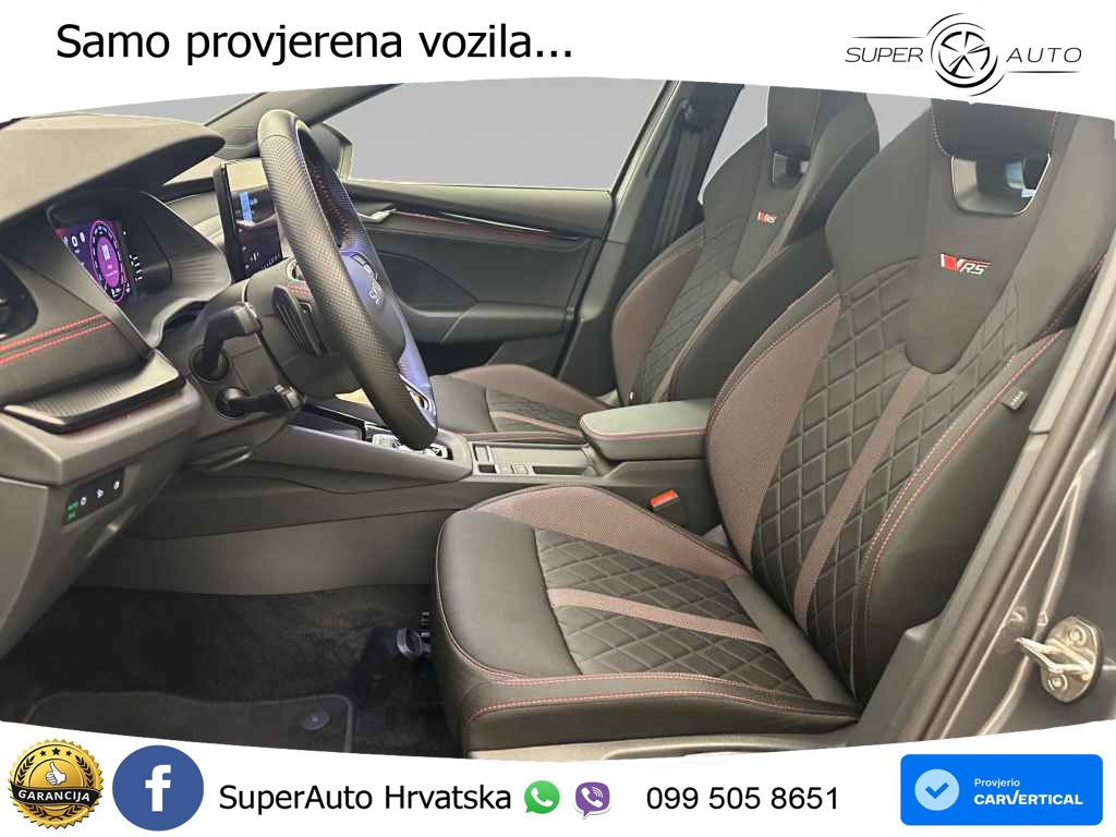 Škoda Octavia Combi RS 2.0 TSI (265 KS) DSG MATRIX+GR SJED+KAM