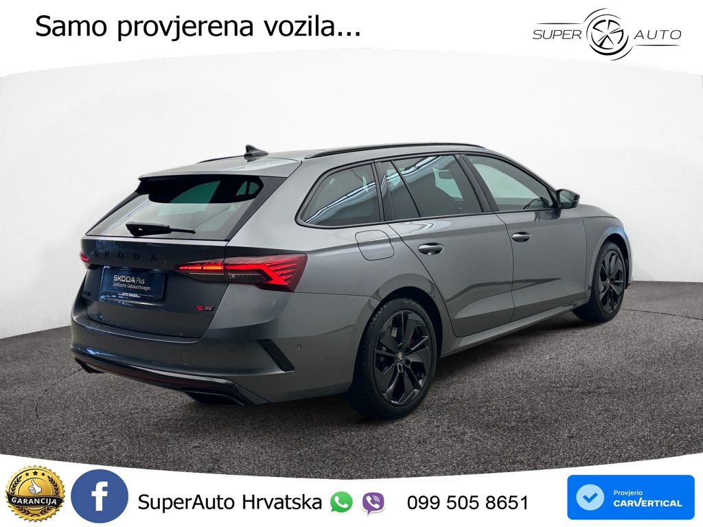 Škoda Octavia Combi RS 2.0 TSI (265 KS) DSG MATRIX+GR SJED+KAM