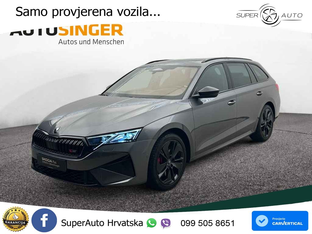Škoda Octavia Combi RS 2.0 TSI (265 KS) DSG MATRIX+GR SJED+KAM
