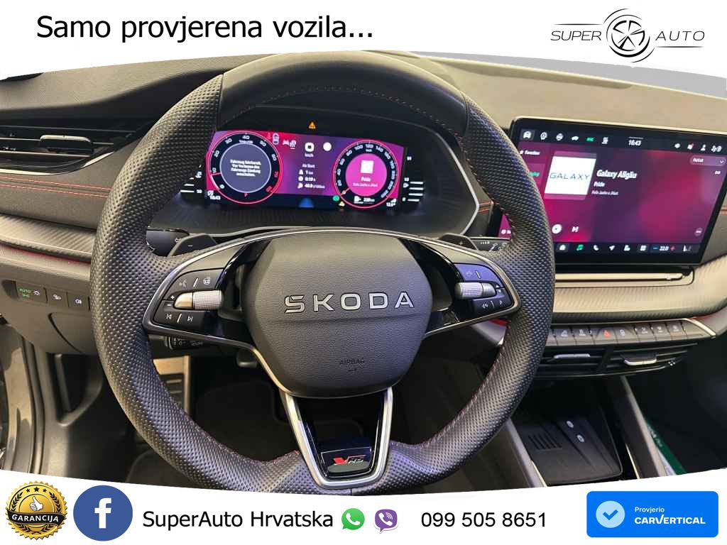 Škoda Octavia Combi RS 2.0 TSI (265 KS) DSG MATRIX+GR SJED+KAM