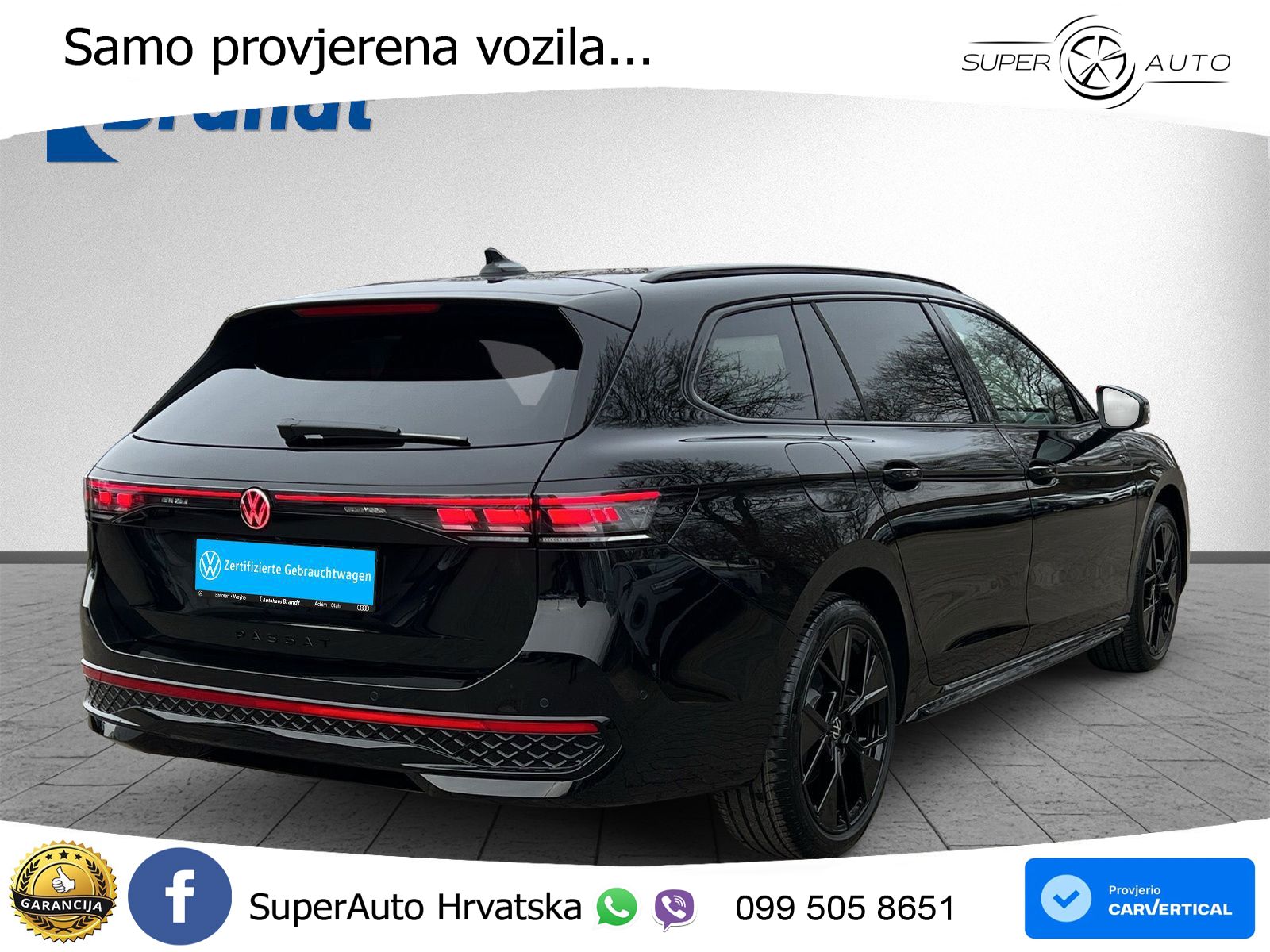 Volkswagen Passat Variant 2.0 TDI (193 KS) 4MOTION DSG R-Line LED+GR SJED+ACC