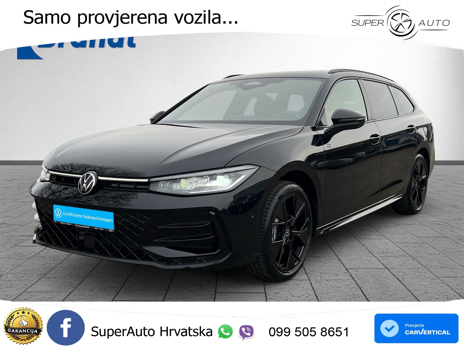Volkswagen Passat Variant 2.0 TDI (193 KS) 4MOTION DSG R-Line LED+GR SJED+ACC