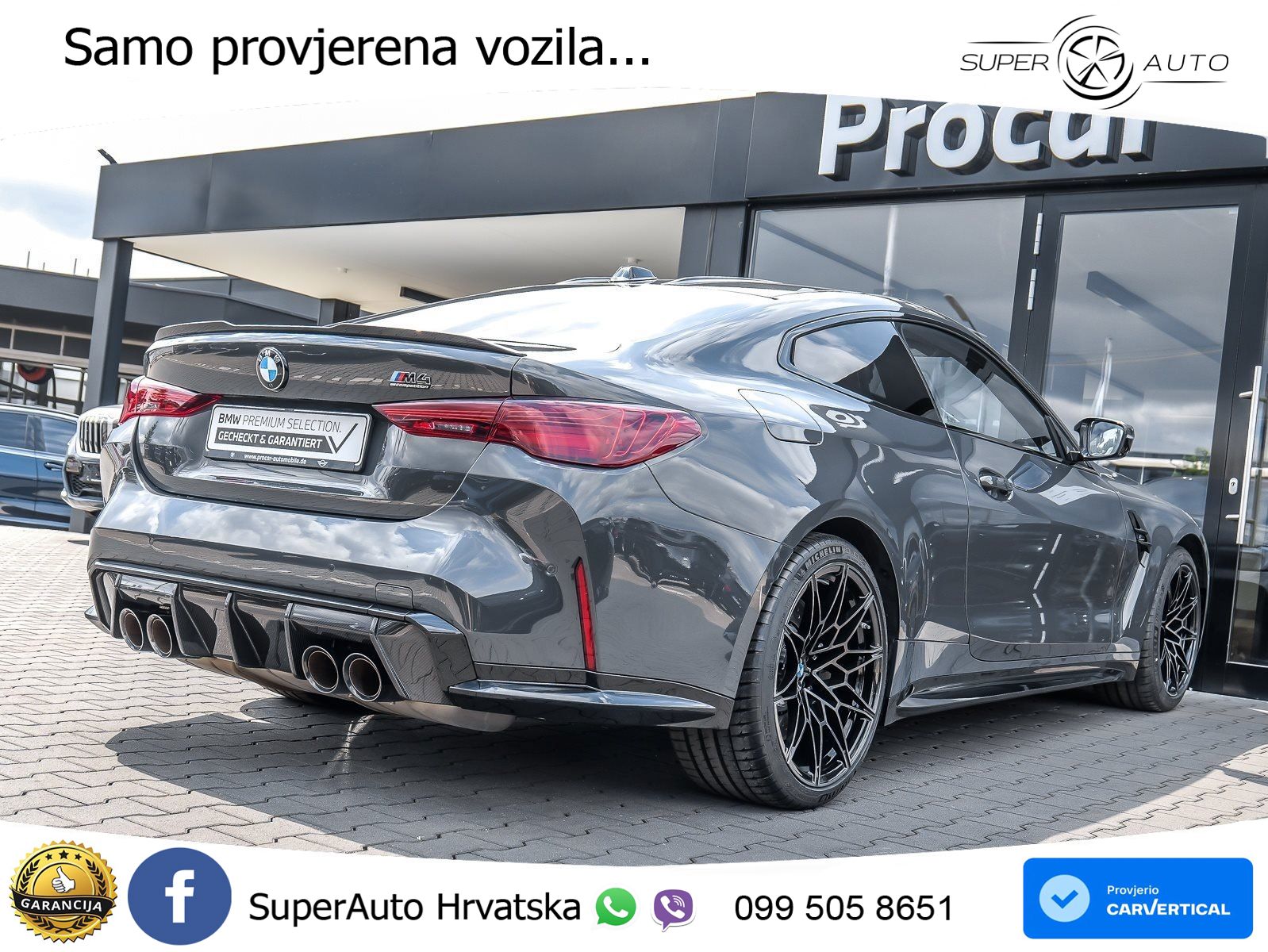 BMW M4 Competition 3.0 (510 KS) Steptronic M Sport