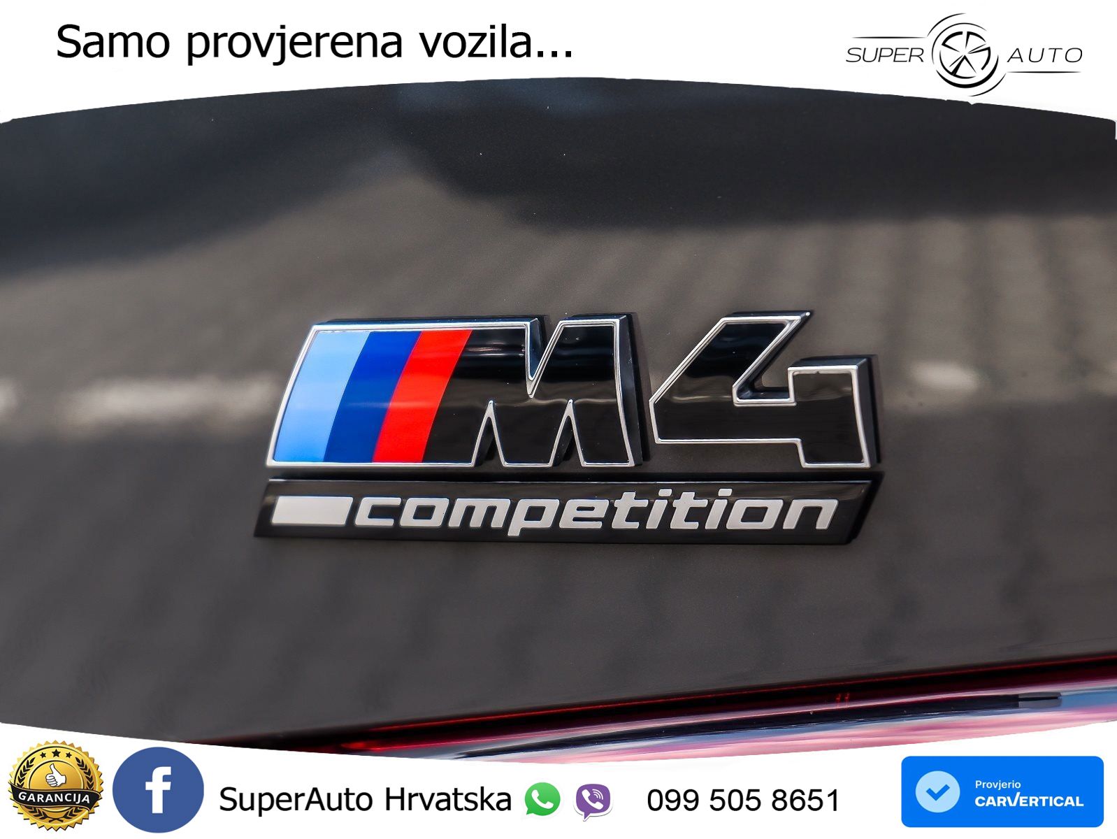 BMW M4 Competition 3.0 (510 KS) Steptronic M Sport