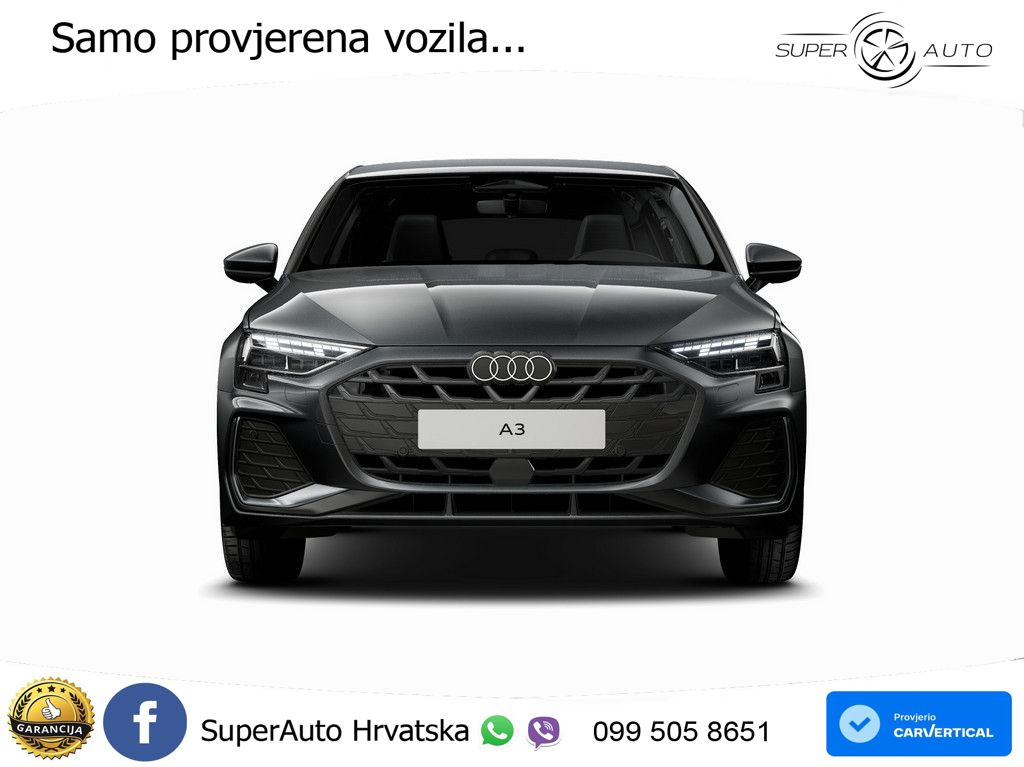 Audi A3 40 TFSIe (204 KS) S tronic S line LED+GR SJED+ACC
