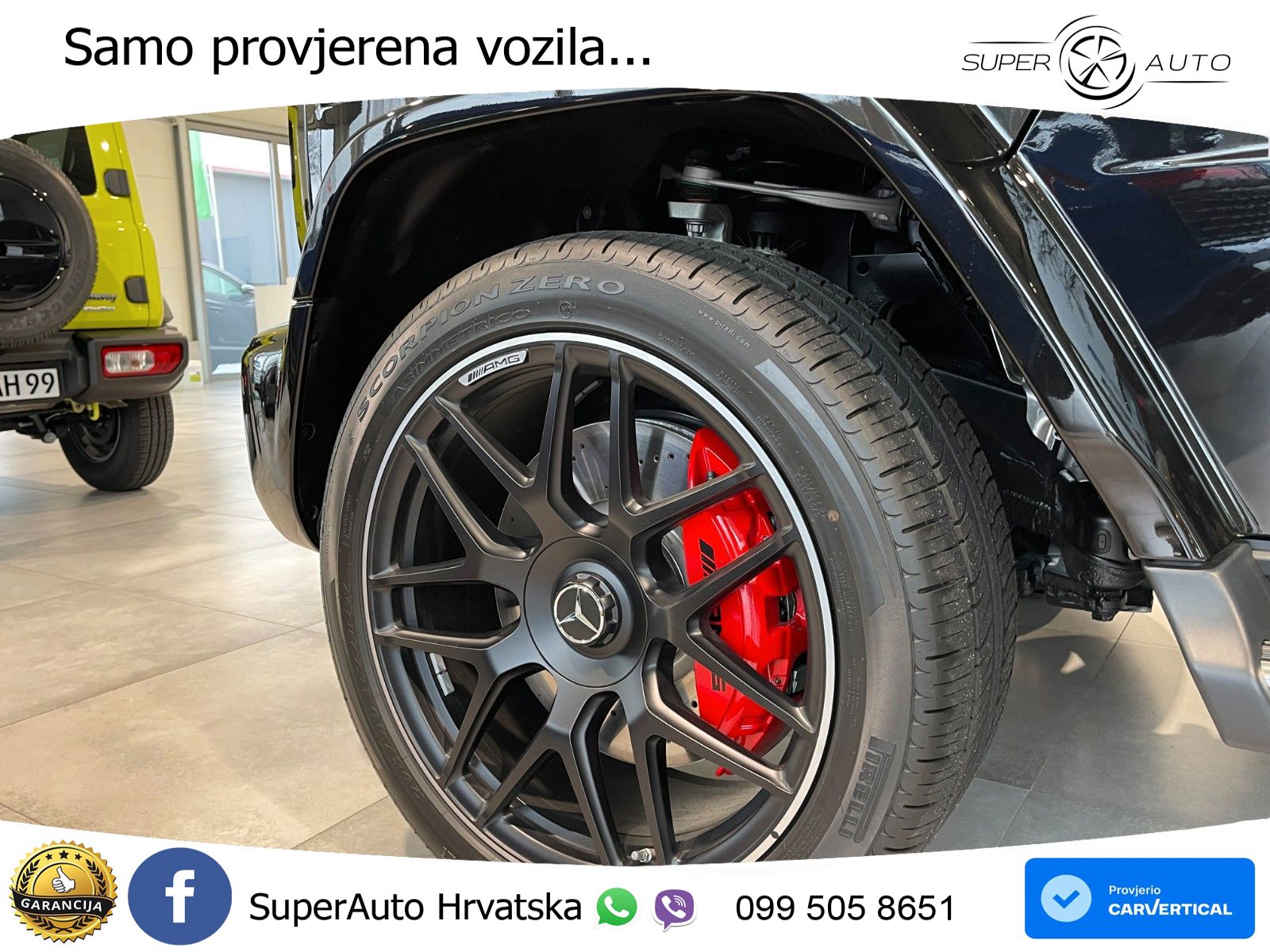Mercedes AMG G 63 Long V8 (585 KS) 4MATIC 9G-TRONIC AMG SPEEDSHIFT TCT LED+GR SJED+ACC