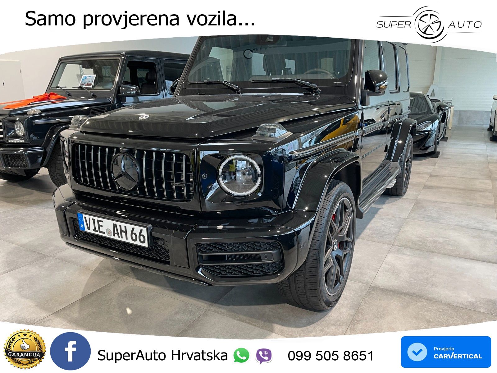 Mercedes AMG G 63 Long V8 (585 KS) 4MATIC 9G-TRONIC AMG SPEEDSHIFT TCT LED+GR SJED+ACC