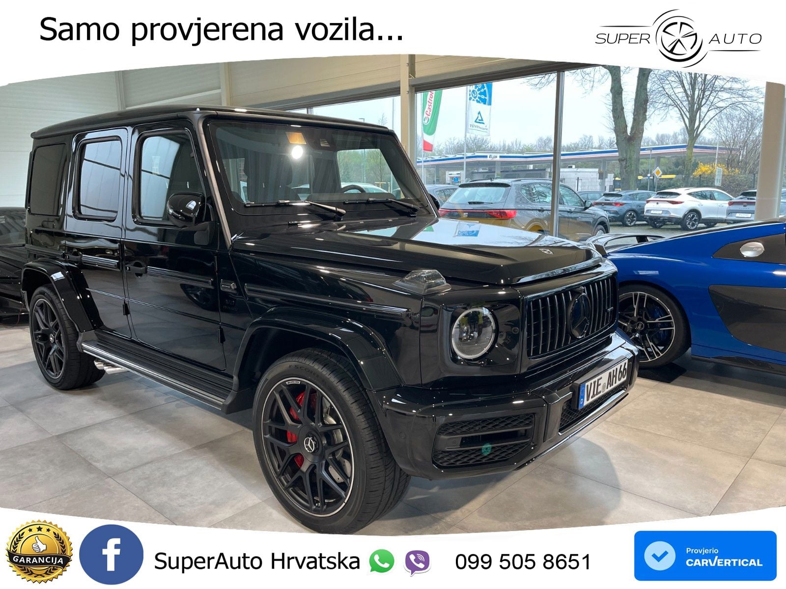 Mercedes AMG G 63 Long V8 (585 KS) 4MATIC 9G-TRONIC AMG SPEEDSHIFT TCT LED+GR SJED+ACC