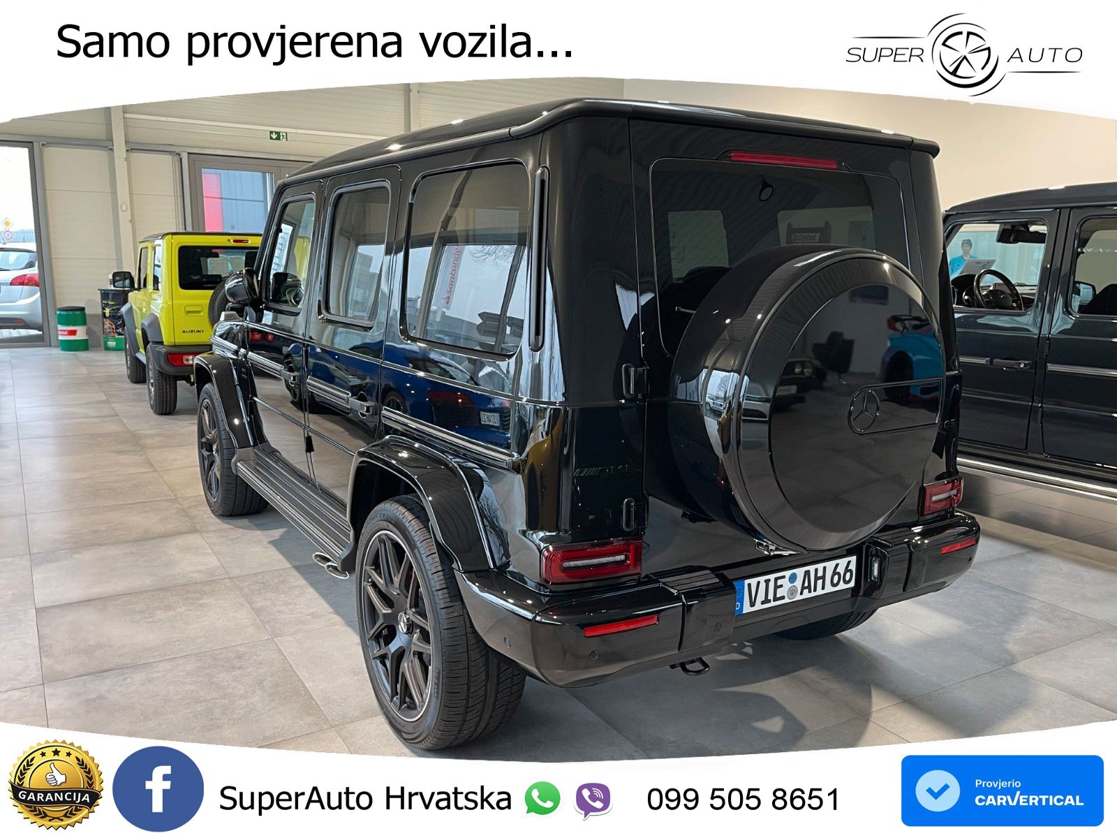 Mercedes AMG G 63 Long V8 (585 KS) 4MATIC 9G-TRONIC AMG SPEEDSHIFT TCT LED+GR SJED+ACC