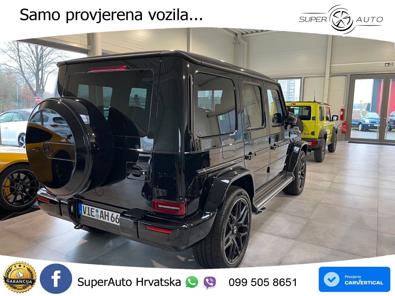 Mercedes AMG G 63 Long V8 (585 KS) 4MATIC 9G-TRONIC AMG SPEEDSHIFT TCT LED+GR SJED+ACC