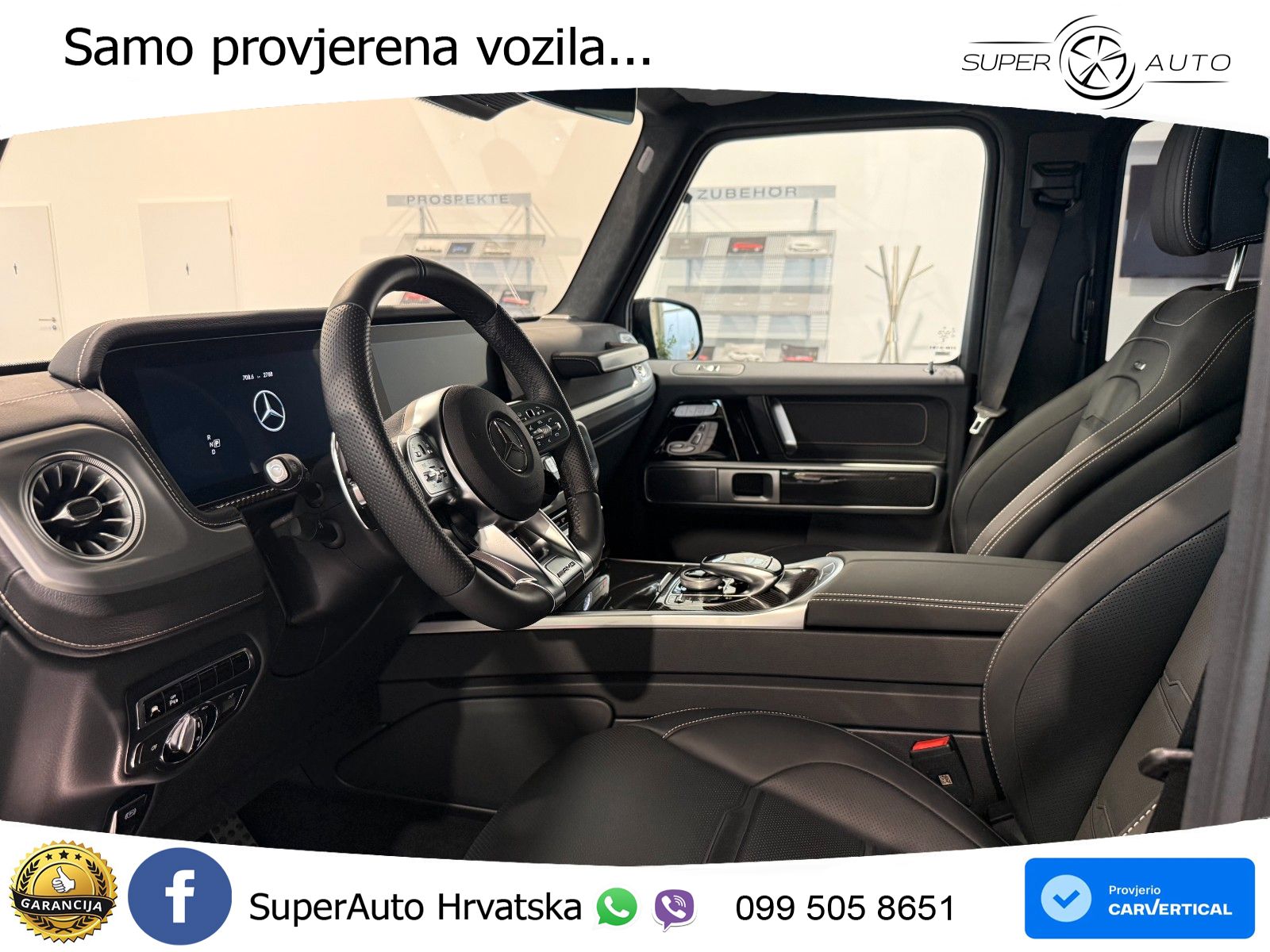 Mercedes AMG G 63 Long V8 (585 KS) 4MATIC 9G-TRONIC AMG SPEEDSHIFT TCT LED+GR SJED+ACC
