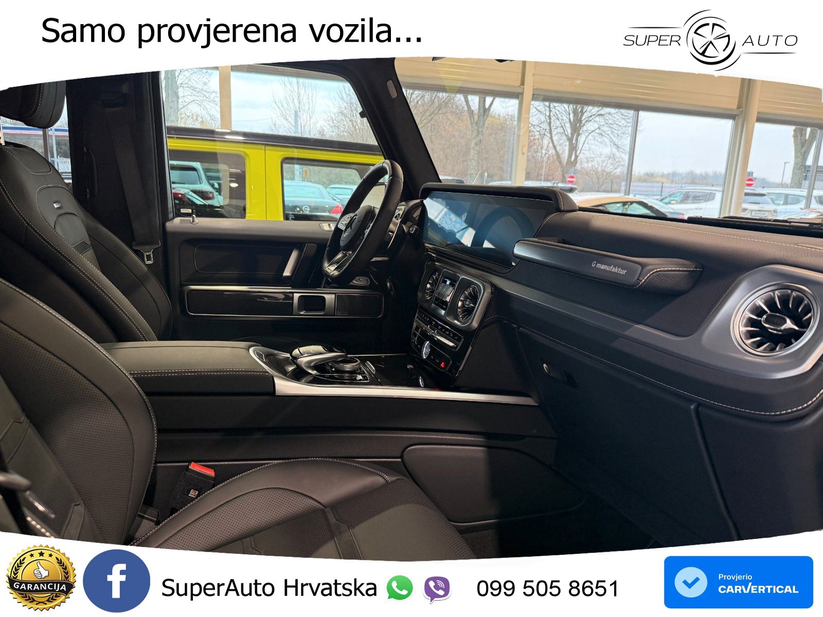 Mercedes AMG G 63 Long V8 (585 KS) 4MATIC 9G-TRONIC AMG SPEEDSHIFT TCT LED+GR SJED+ACC