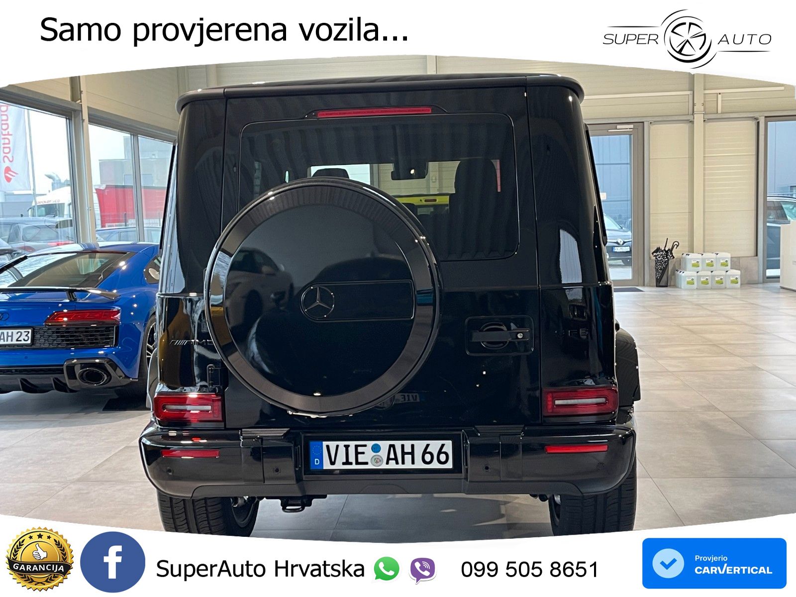 Mercedes AMG G 63 Long V8 (585 KS) 4MATIC 9G-TRONIC AMG SPEEDSHIFT TCT LED+GR SJED+ACC