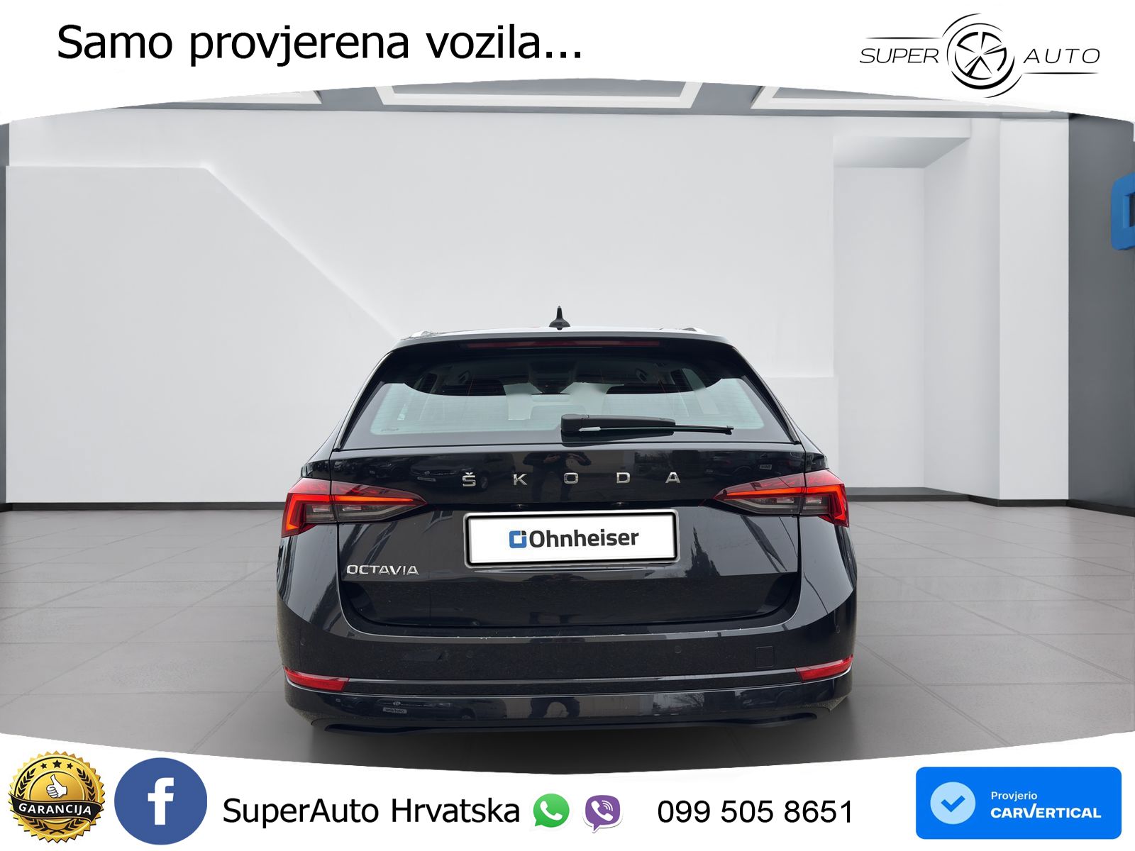 Škoda Octavia Combi 2.0 TDI (150 KS) DSG LED+GR SJED+ACC