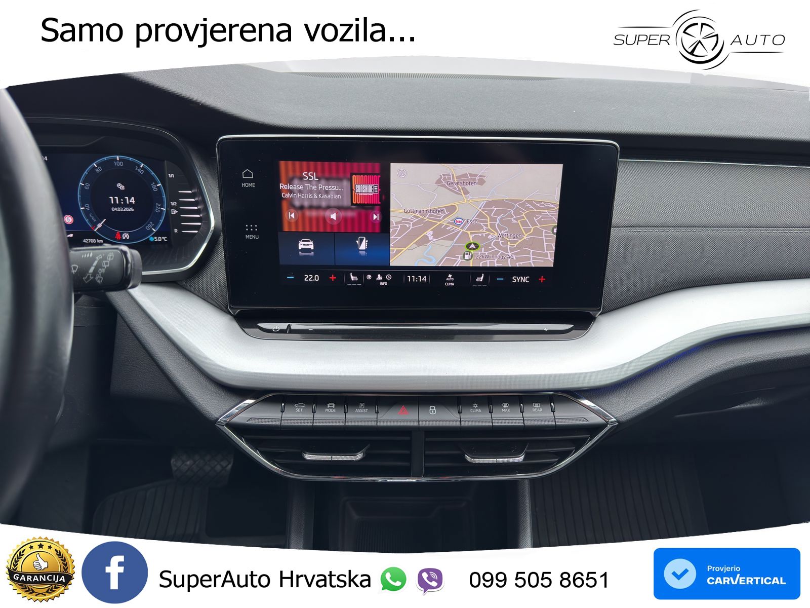 Škoda Octavia Combi 2.0 TDI (150 KS) DSG LED+GR SJED+ACC