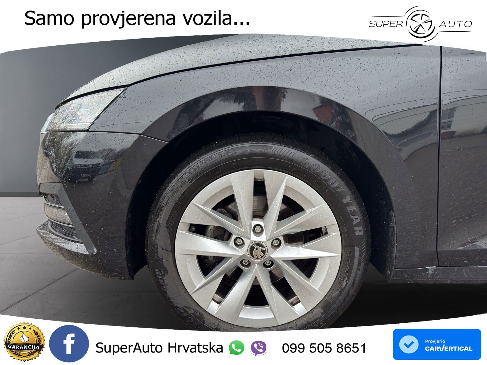Škoda Octavia Combi 2.0 TDI (150 KS) DSG LED+GR SJED+ACC