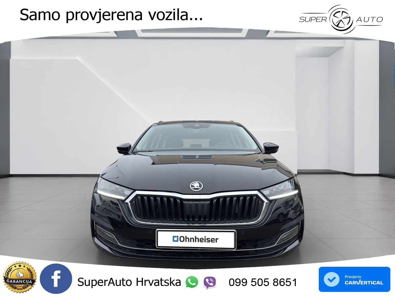 Škoda Octavia Combi 2.0 TDI (150 KS) DSG LED+GR SJED+ACC