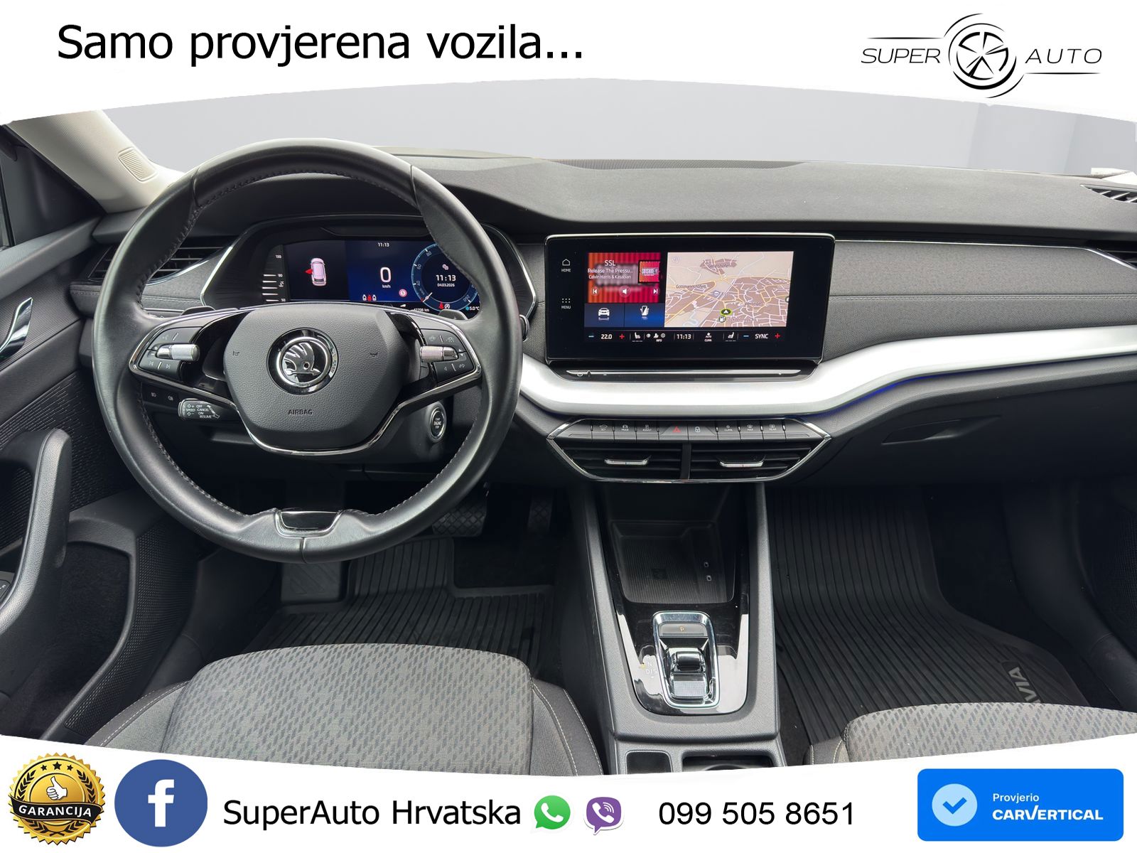 Škoda Octavia Combi 2.0 TDI (150 KS) DSG LED+GR SJED+ACC