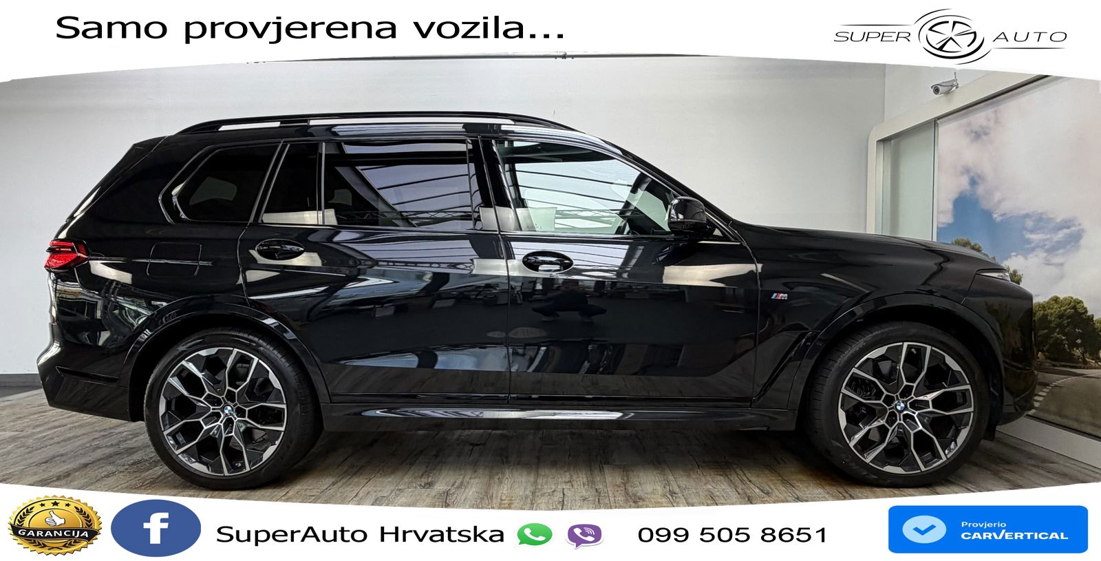 BMW X7 40d (352 KS) xDrive Steptronic M Sport ZRAČNI+ACC+GR SJED+KAM+PANO