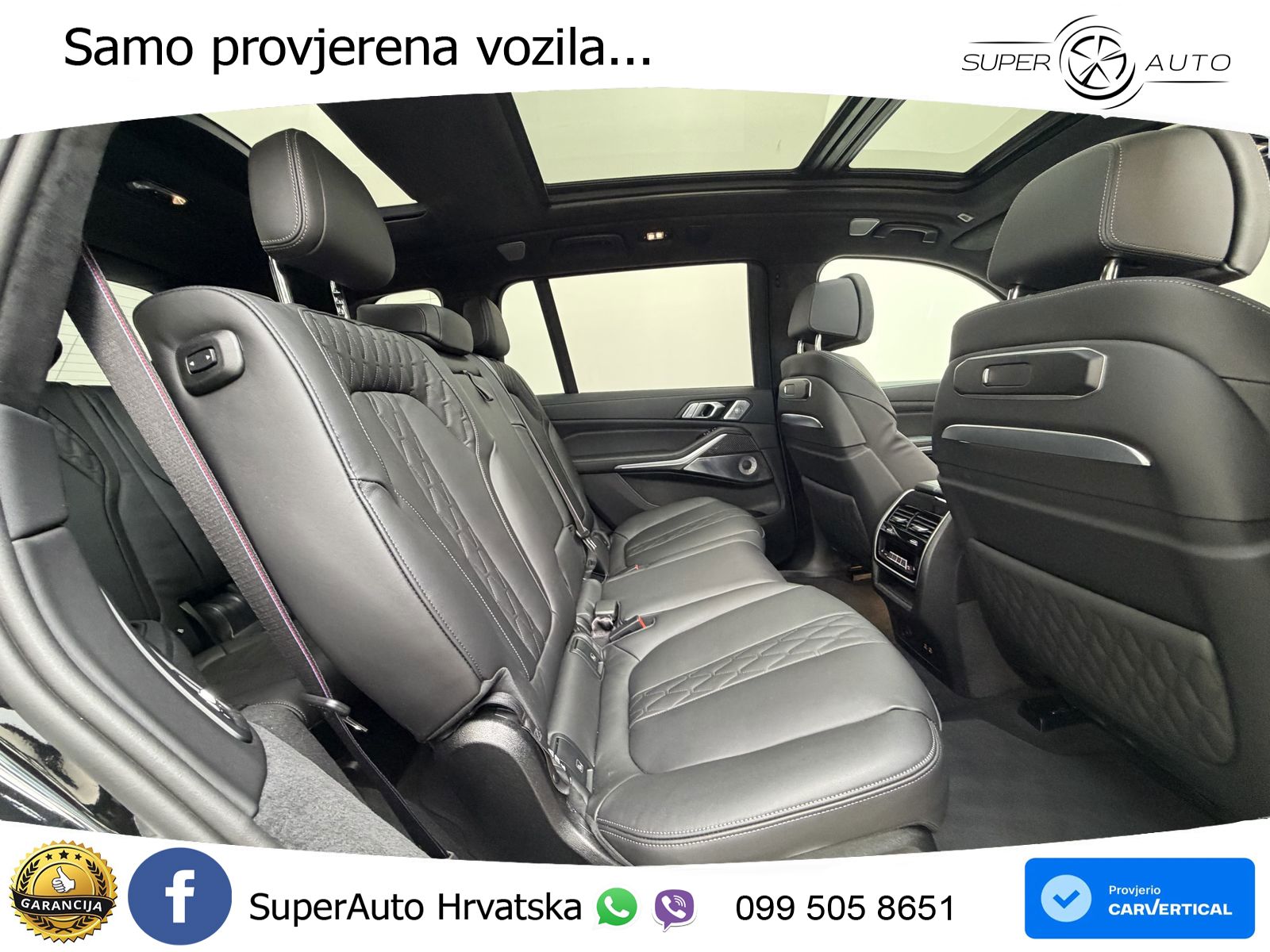 BMW X7 40d (352 KS) xDrive Steptronic M Sport ZRAČNI+ACC+GR SJED+KAM+PANO