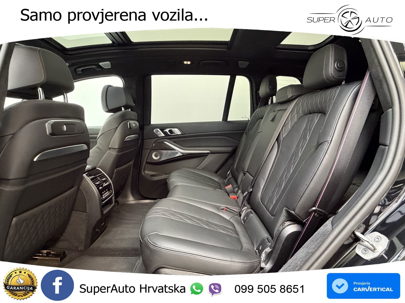 BMW X7 40d (352 KS) xDrive Steptronic M Sport ZRAČNI+ACC+GR SJED+KAM+PANO
